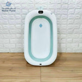 Baby Bathtub with Thermometer & Shower Spot